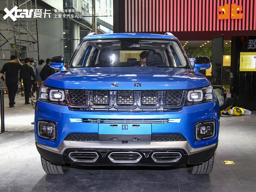 十万级硬核城市suv 实拍北京越野bj30