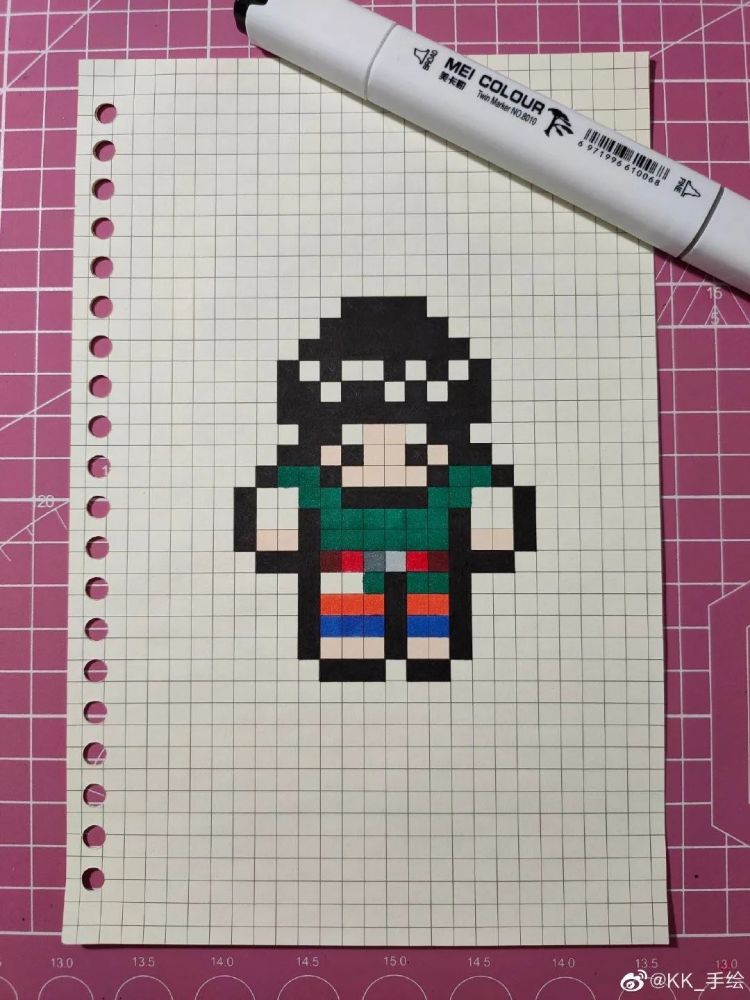 火影忍者人物像素画特辑二