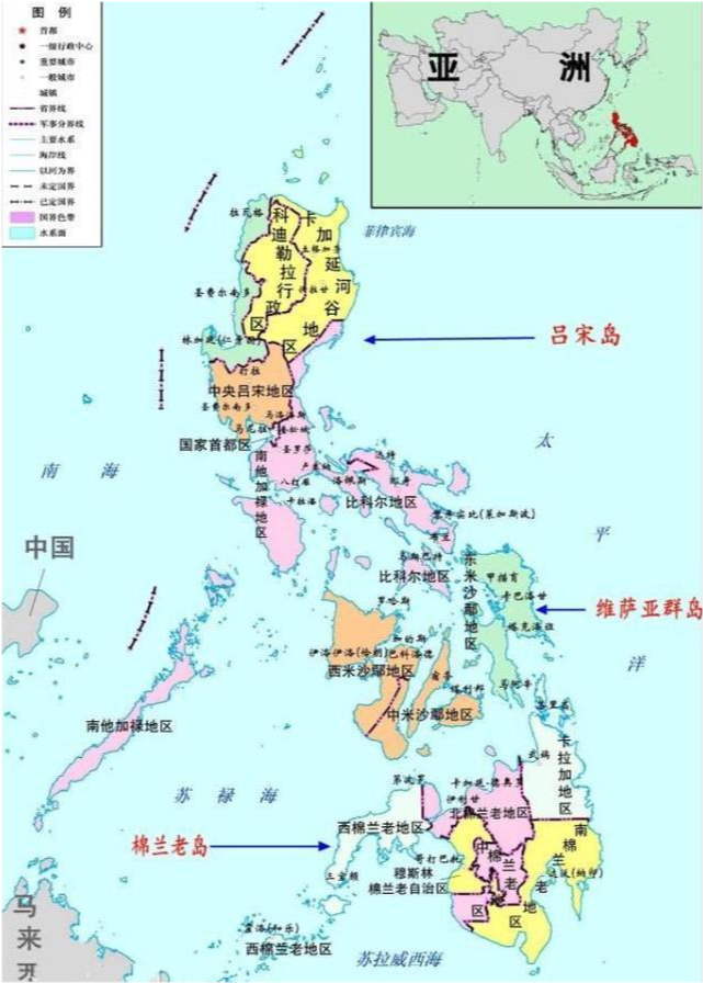 菲律宾是东南亚的岛国,国土主要由几千个岛屿组成,领土面积约30万平方