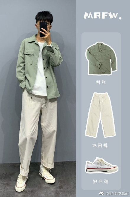 9套超适合小个子男生的穿搭,休闲又时尚 - 男性衣服穿搭图 - 实验室