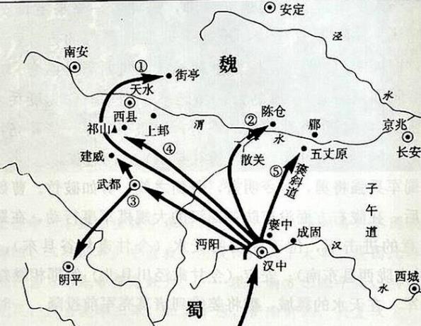 诸葛亮第五次北伐病死于五丈原究竟是啥地方为何会被困于此