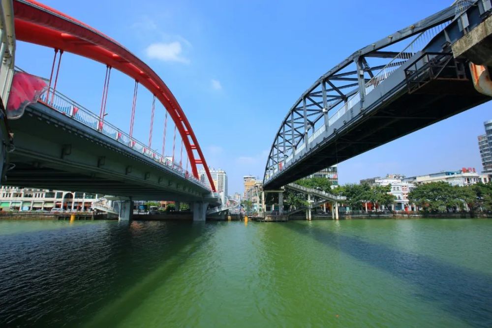 江门铁桥开始拆除这些将保留早安江门