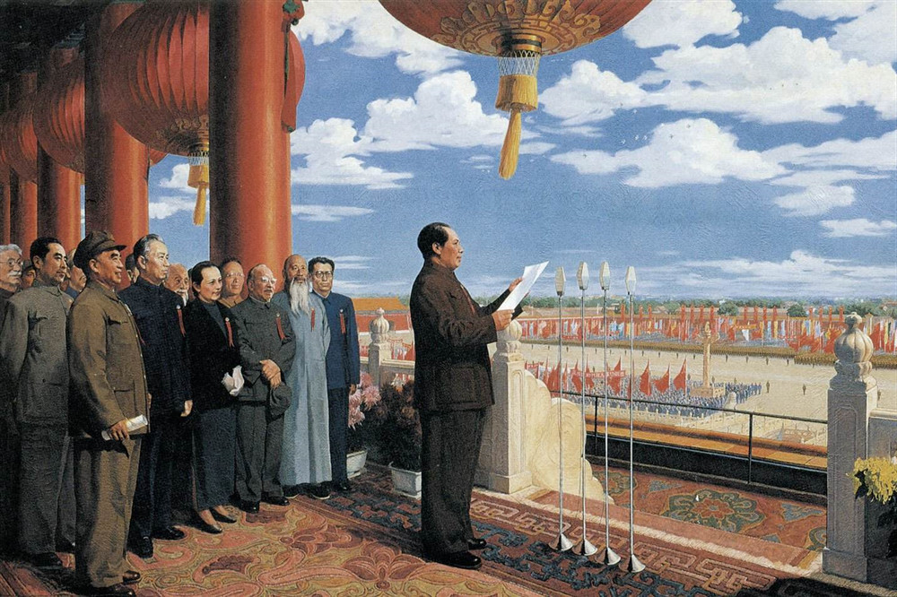 梁思成 作为新中国成立的艺术见证《开国大典》油画莫过于是大众