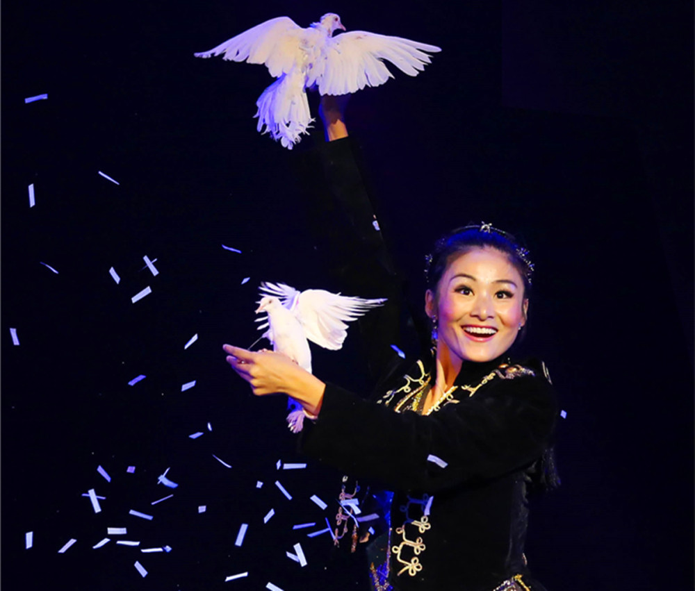 魔术:变鸽子魔术的窍门在哪里?原来关键是一藏和一开_腾讯新闻