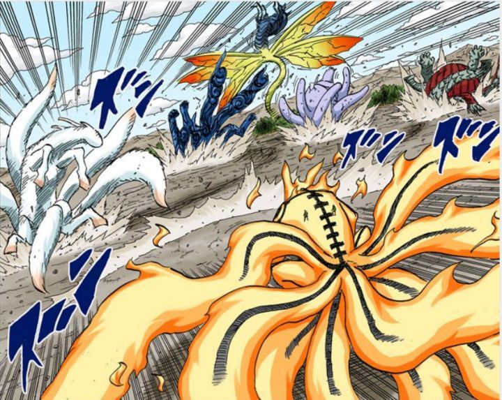 四尾鸣人抖一抖,三忍也要栽跟头;三尾鸣人一声吼,精英上忍被吹走;一尾