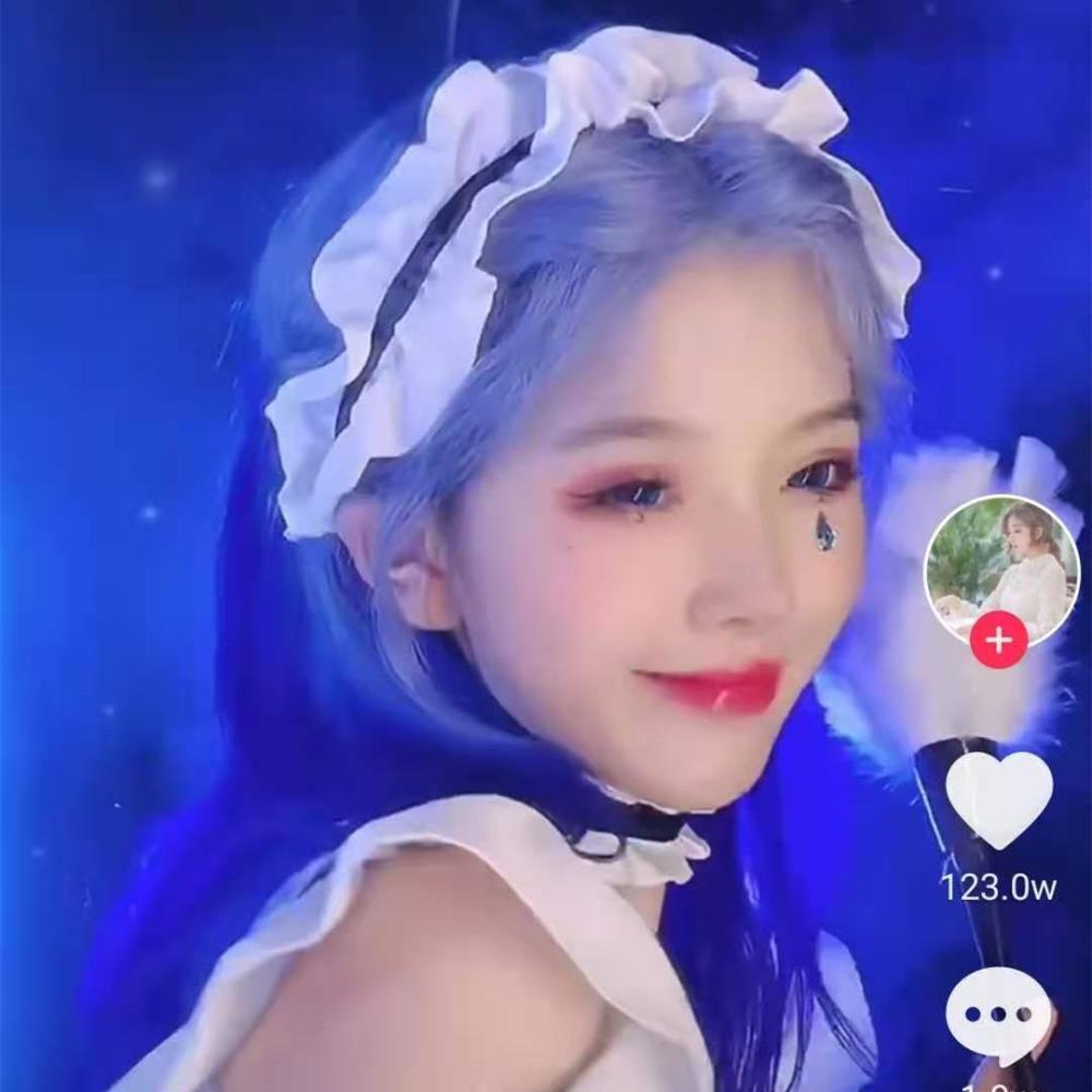 换装网红颜值天花板彭十六3400w粉丝福利看清样子后愣住名副其实