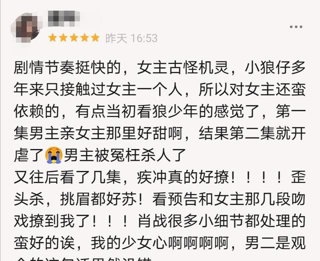 "文物级"电视剧《狼殿下》一次性全部出土,评论惊现两极化!