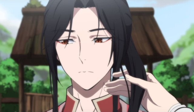 在花城这样的美男子在配上这样的马尾发型之后,即使是谢怜也难免会不