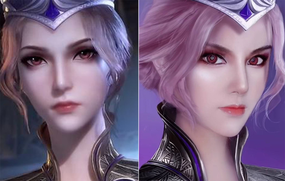 二次元仿妆可以以假乱真富江毫无破绽史莱克七怪无懈可击