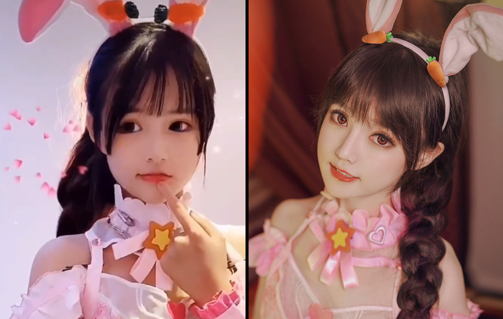 二次元仿妆可以以假乱真富江毫无破绽史莱克七怪无懈可击