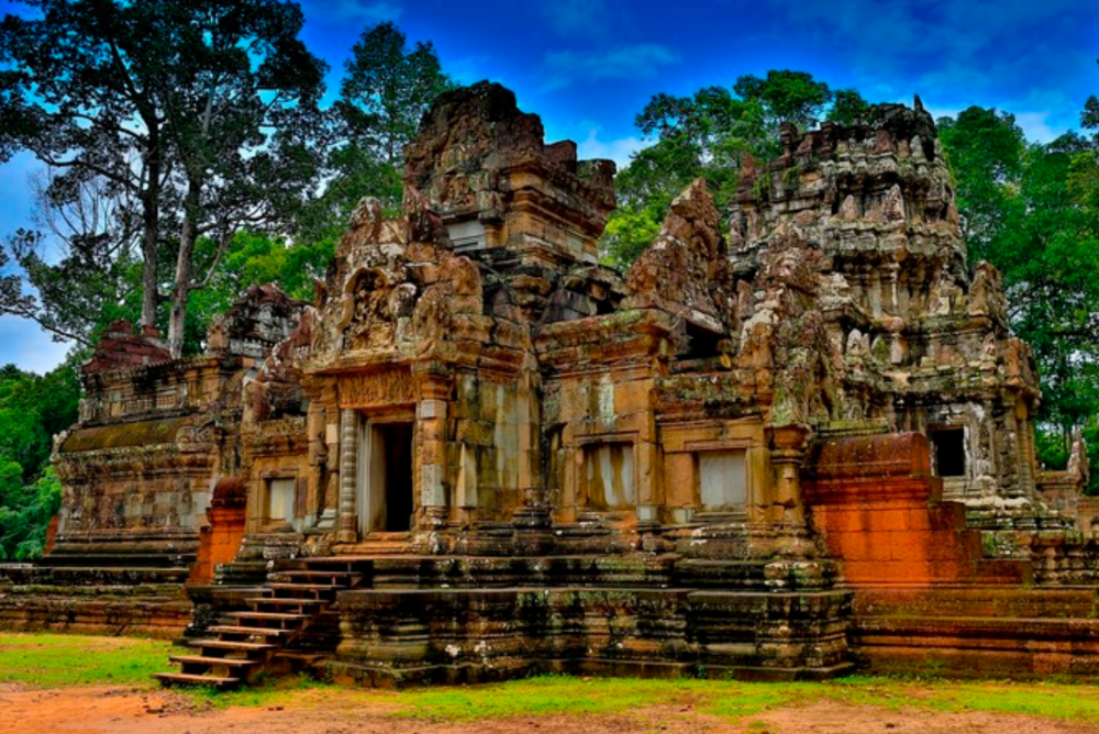 成都小吴哥窟1h穿越到柬埔寨超便宜的国外游