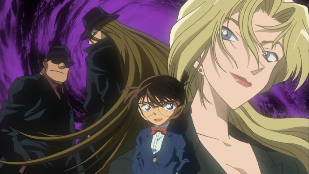 名侦探柯南壁纸 黑衣组织高清桌面壁纸 - 名侦探电脑壁纸 - 实验室