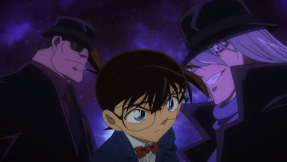 名侦探柯南壁纸 黑衣组织高清桌面壁纸 - 名侦探电脑壁纸 - 实验室