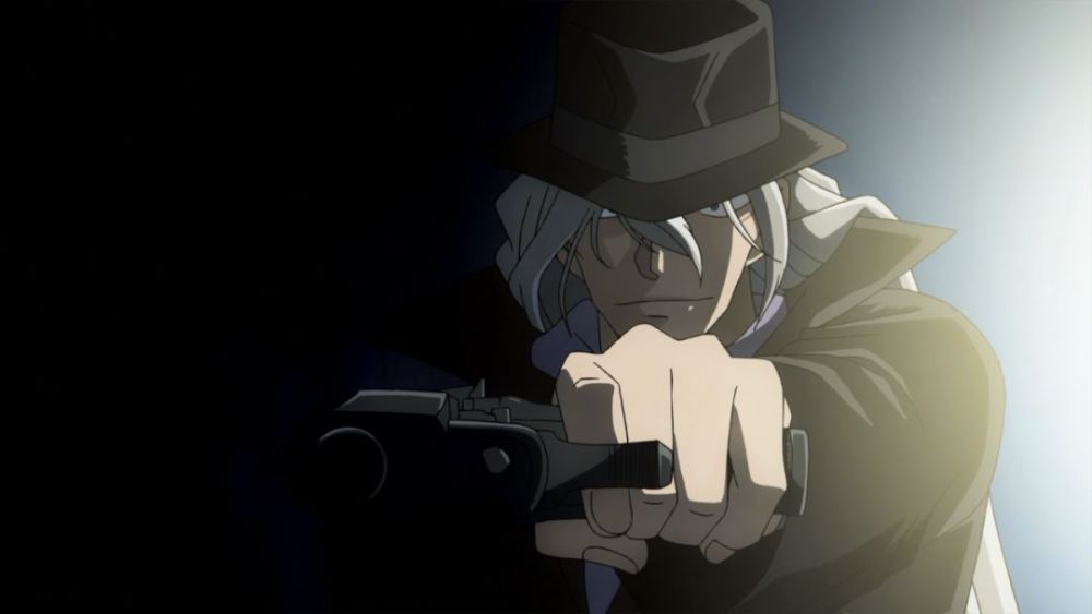 名侦探柯南壁纸 黑衣组织高清桌面壁纸 - 名侦探电脑壁纸 - 实验室