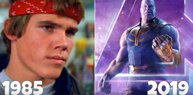 漫威角色曾经长什么样 85年的灭霸就已经霸气难挡 腾讯新闻