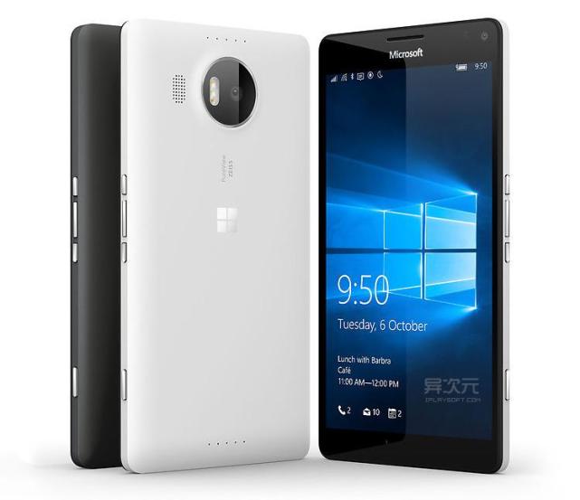 重焕新生微软lumia950xl可运行桌面版ps软件