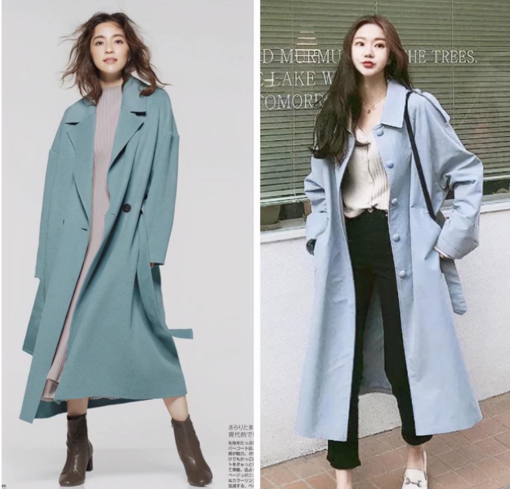 把温柔进行到底,试试温柔高级的"雾霾蓝"穿搭,不一样的朦胧美