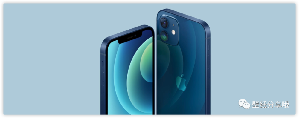 有一种蓝叫做苹果蓝 Iphone12蓝色系壁纸分享 腾讯新闻