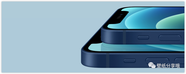 有一种蓝叫做苹果蓝 Iphone12蓝色系壁纸分享 腾讯网
