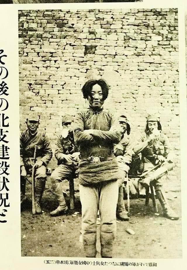 镜头下真实的日本鬼子,图3小鬼子被揍的鼻青脸肿,图5"最美抗日女兵"