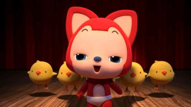 二次元世界里的迷你公仔小阿狸樱花上上签把好运送给每一个人