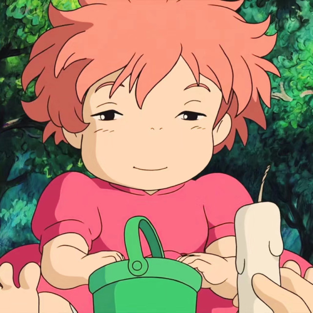 动漫情侣头像波妞宗介