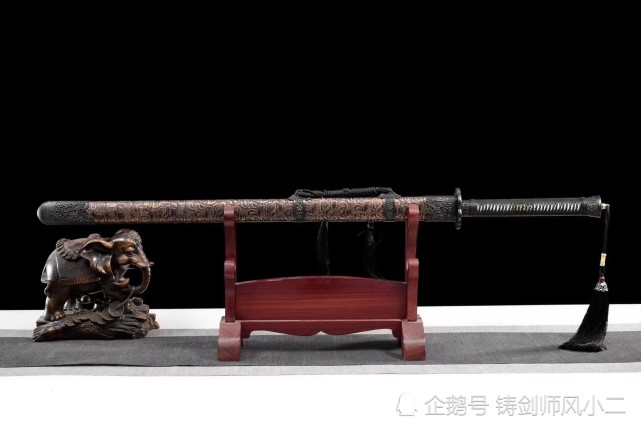 梅花青刀直款 魅影翎刀 梅花 手工