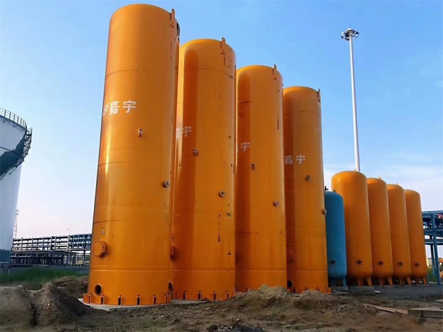 江苏嘉宇大型储气罐压力容器