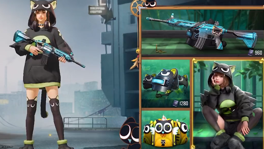 和平精英:别急买罗小黑,粉小黑性价比更高,m4夜灯皮肤遭质疑_腾讯新闻