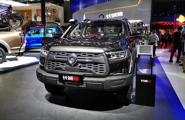 2020广州车展:长城炮越野皮卡上市,售17.08万起,配2.0t