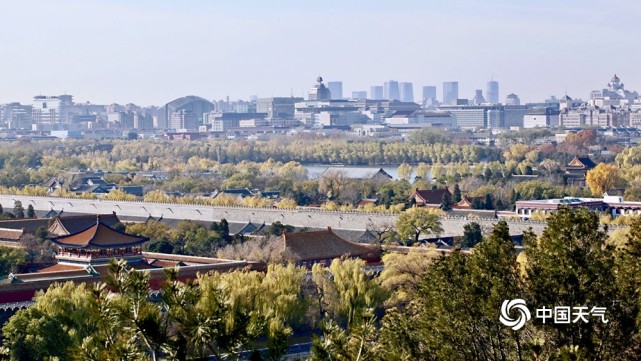 北京中轴线上远眺全城景致尽收眼底 腾讯网