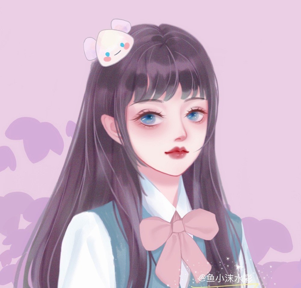 集美们今天是草莓味的俏皮可爱仙女头像