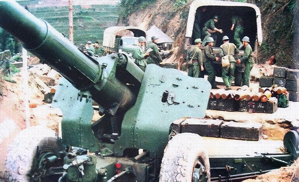 谅山战役解放军半小时打了几万发炮弹所有房屋被炸毁