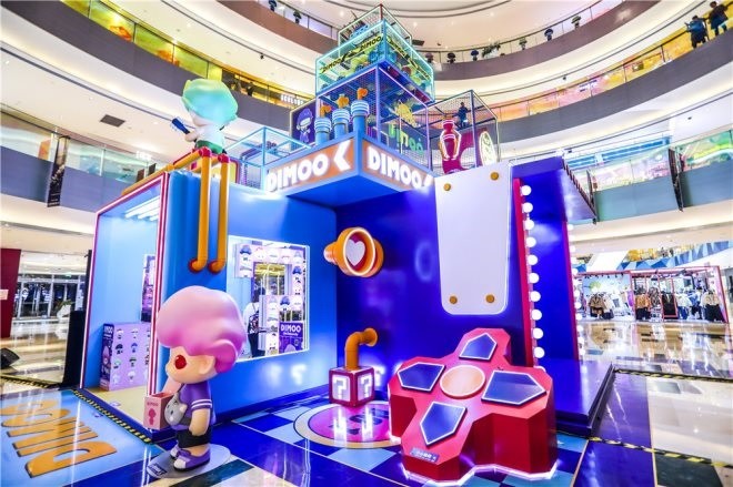 携手"dimoo浙江首展" 杭州滨江宝龙城开启潮玩圣诞季_腾讯新闻