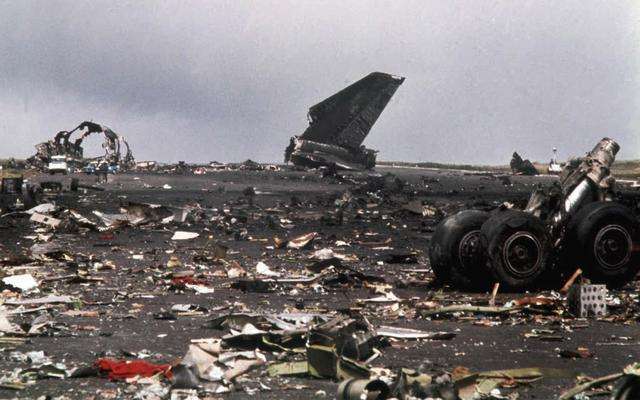 波音747空难坠机图片