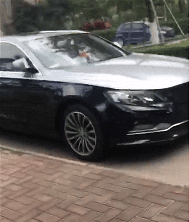 14万众泰z700改"迈巴赫风格",全车双拼色,上街回头率5颗星