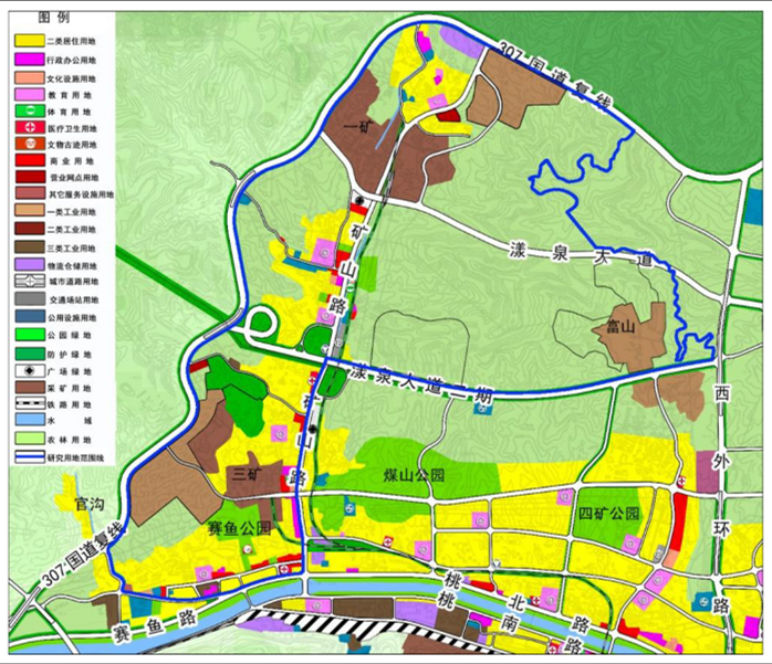 阳泉矿区规划图最新 - 实验室设备网