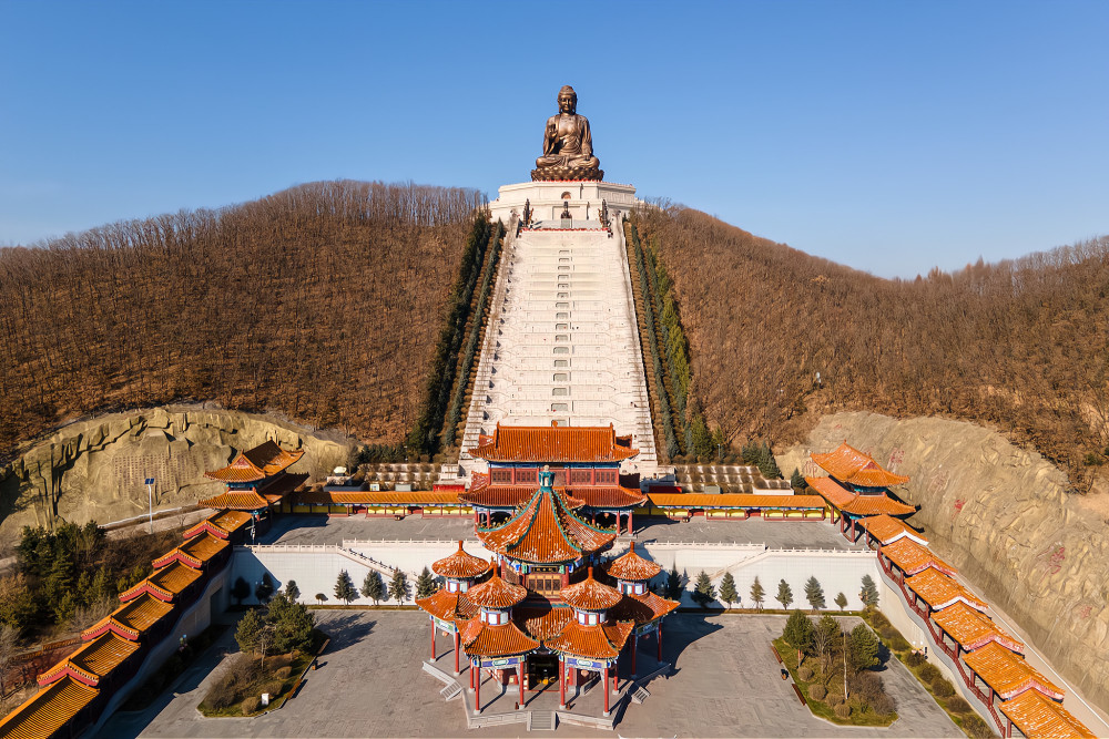 實拍東北古剎正覺寺,寺內有座舉世無雙的建築,六角六亭的觀音殿