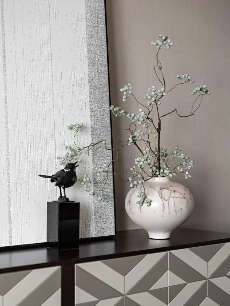 90㎡现代中式时尚优雅的装修搭配禅意家居营造舒适的华丽