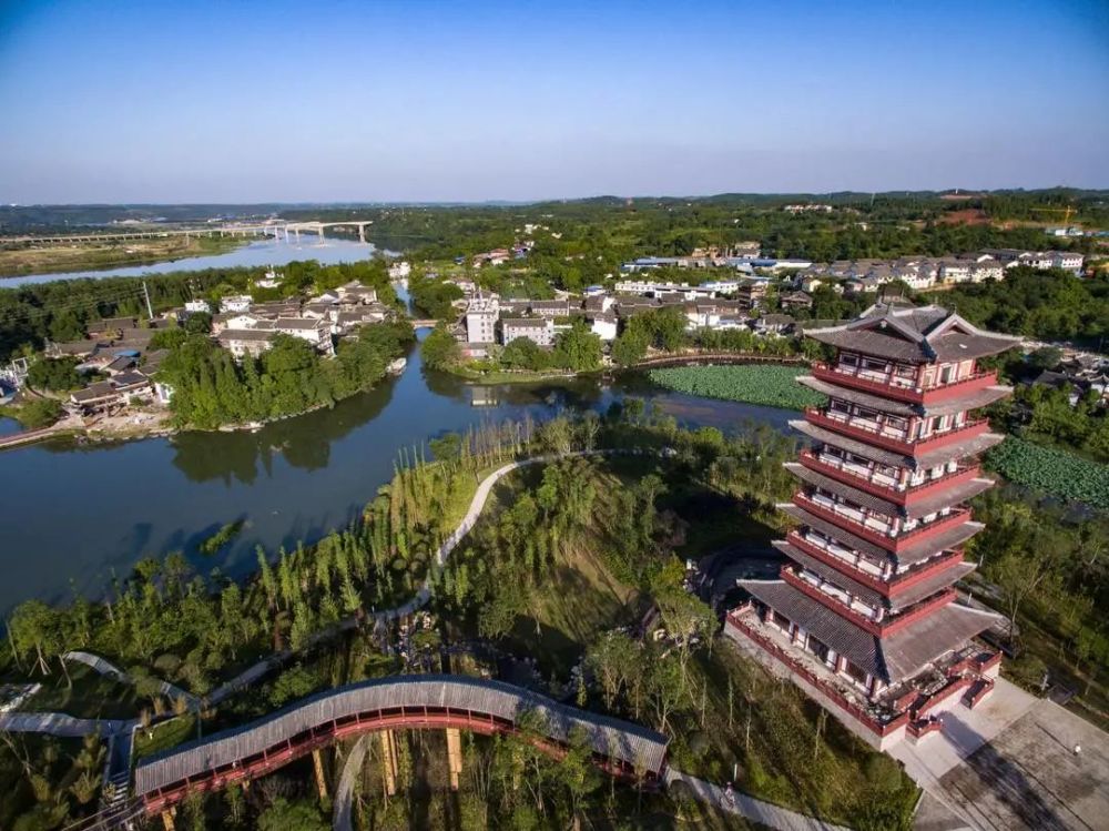 恭喜遂宁龙凤古镇喜提巴蜀文化旅游走廊新地标