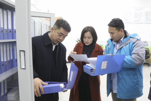 副市长仇文娟督查安全生产工作