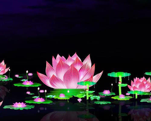 情感测试:你最喜欢哪个荷花灯?测测你的爱情将归根何处?_腾讯新闻