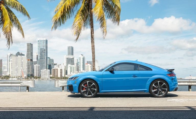 2021款奥迪tt rs发布 20英寸轮毂成标配