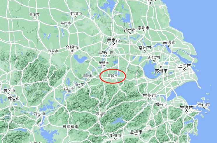 南京山脉地形图图片