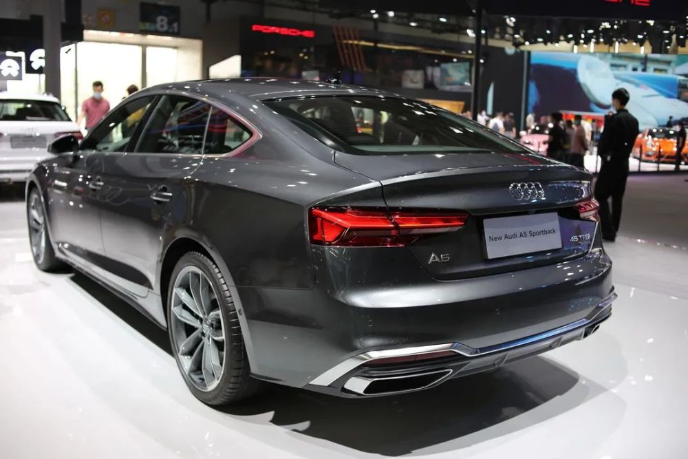 无边框车门大溜背广州车展实拍奥迪a5sportback