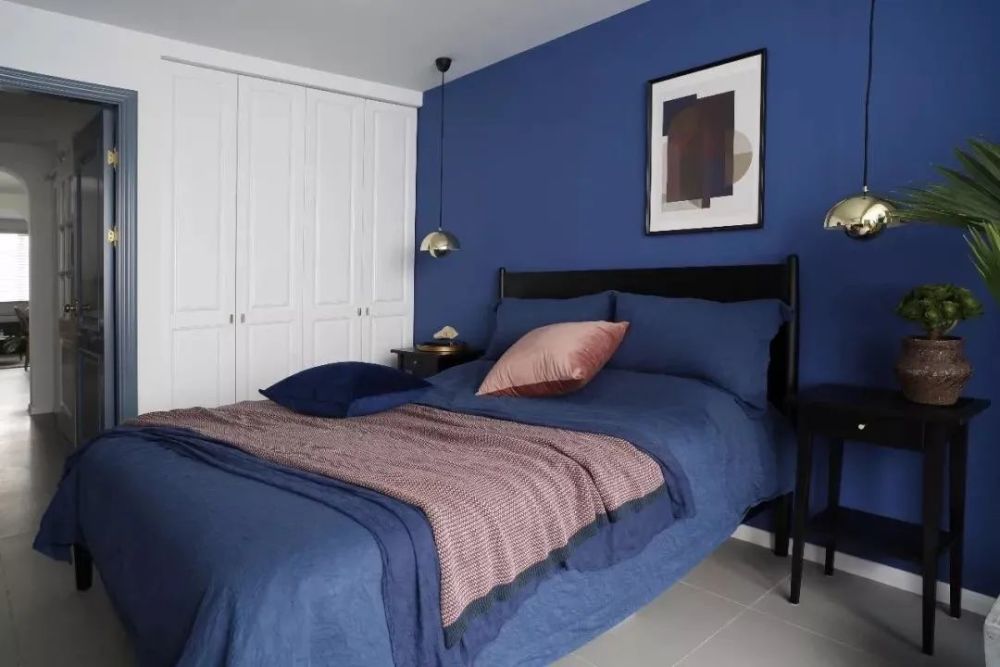 北欧蓝混搭装修配色指南