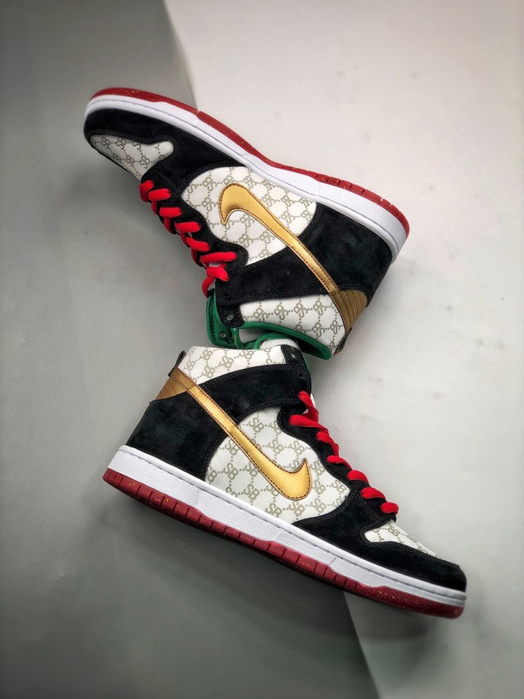 耐克dunk sb 联名 古驰 开箱测评_腾讯新闻