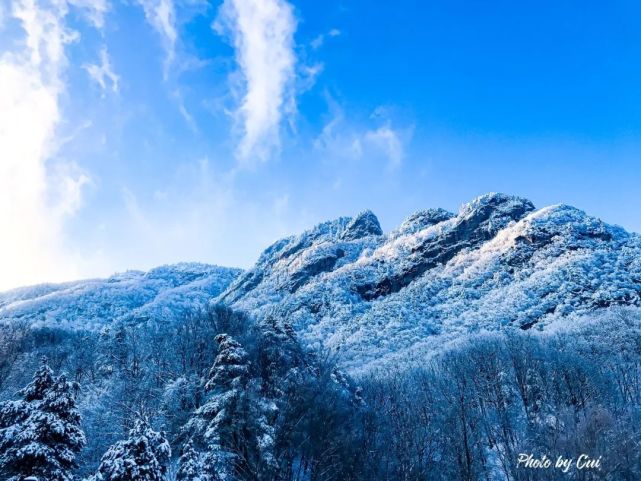 雪|云海飘渺，雪山壮观，赏雪就来白云山