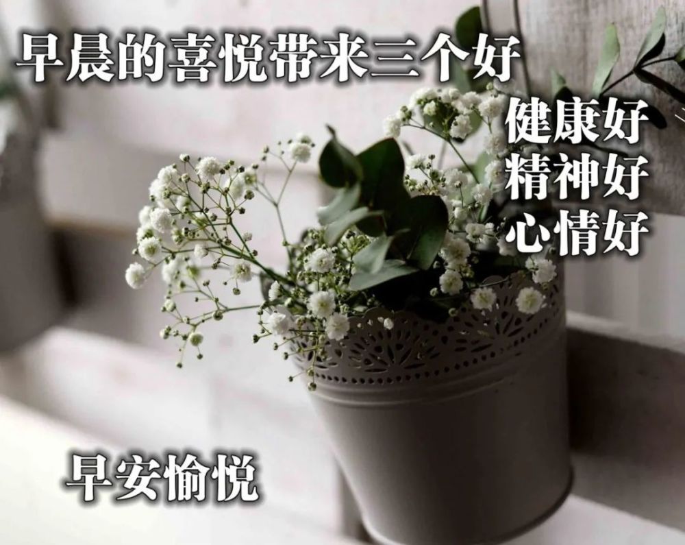 早安励志祝福句子冬日天冷添衣的暖心问候图片 清晨直达心灵的早安