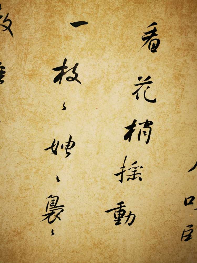 行书姜夔虞美人西园曾为梅花醉